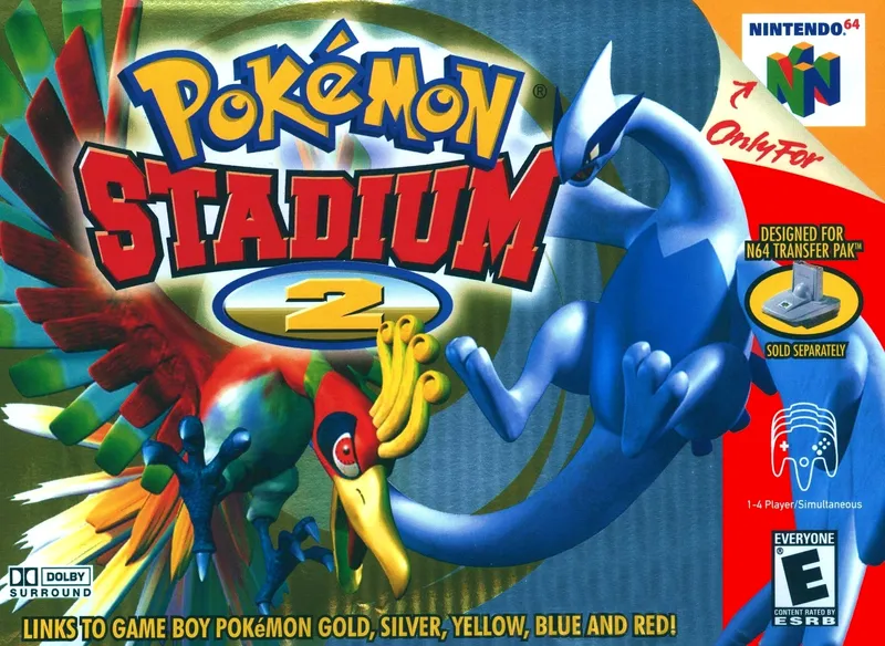 Pokemon Stadium 2 box art