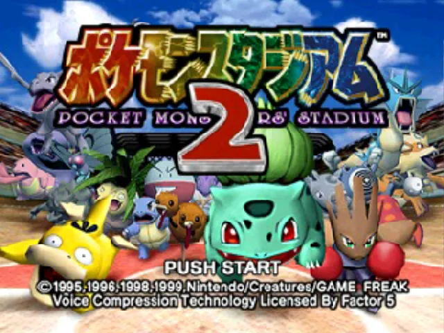 Pokemon Stadium 2 screenshot