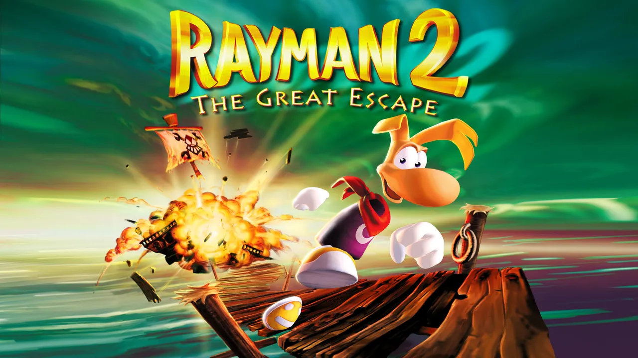 Backdrop artwork for Rayman 2: The Great Escape