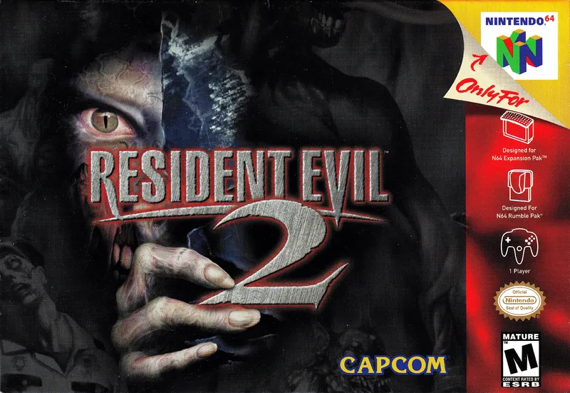 Resident Evil 2 box art