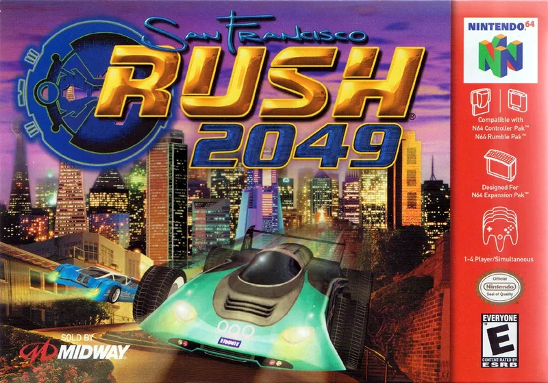 San Francisco Rush 2049 box art