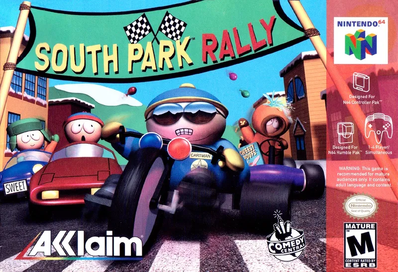 South Park Rally box art