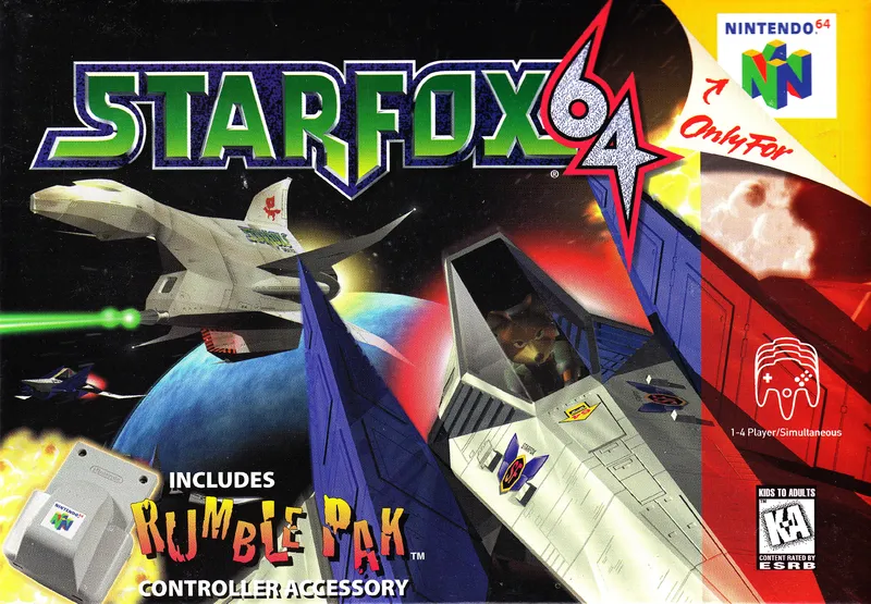 Star Fox 64 box art