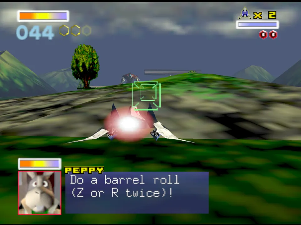 Star Fox 64 screenshot