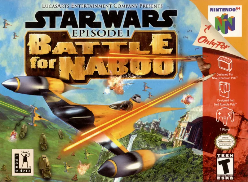 Star Wars: Episode I: Battle for Naboo box art