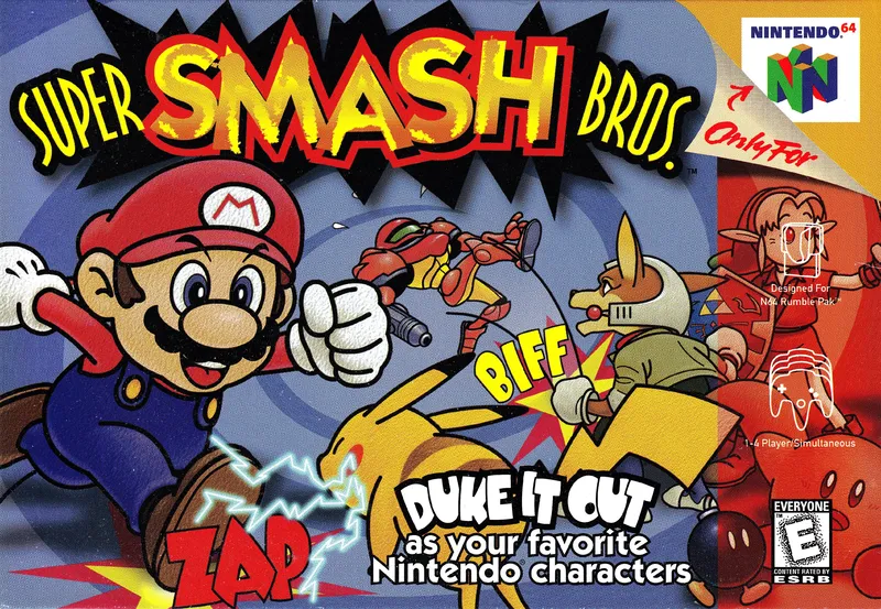Super Smash Bros. box art