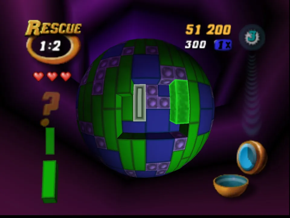 Tetrisphere screenshot