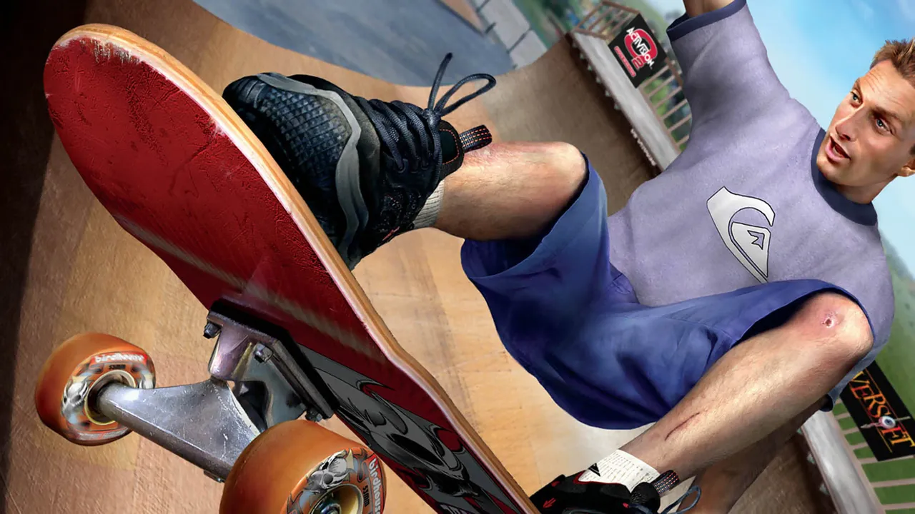 Backdrop artwork for Tony Hawk's Pro Skater