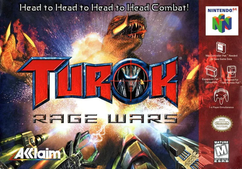 Turok: Rage Wars box art