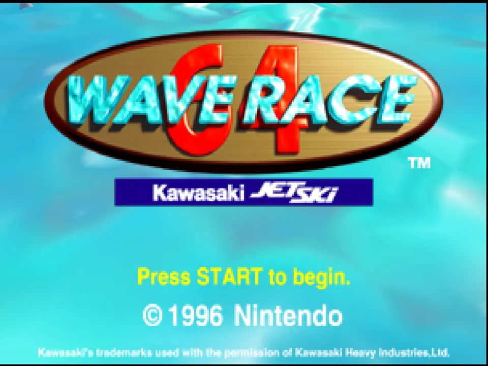 Wave Race 64 screenshot