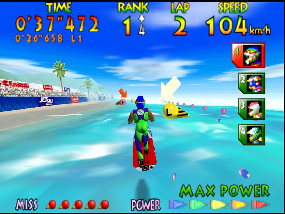 Wave Race 64 screenshot