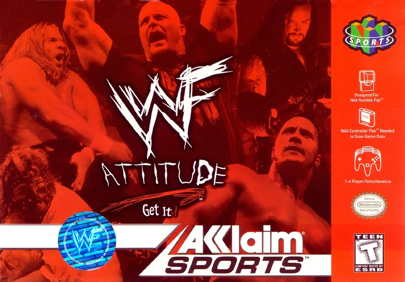 WWF Attitude box art