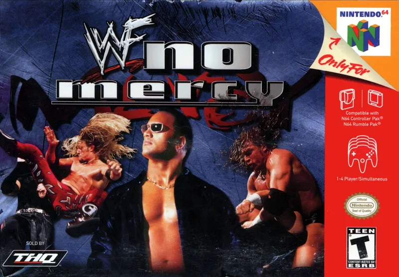 WWF No Mercy box art