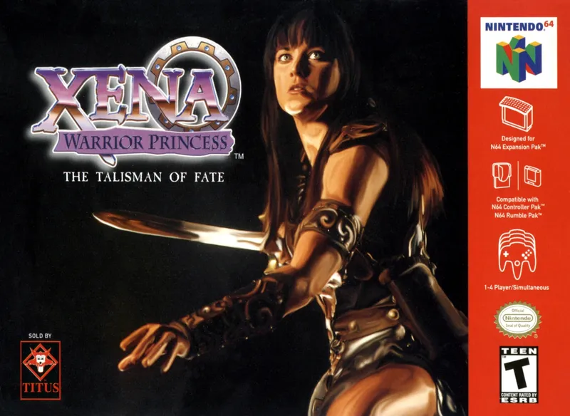 Xena: Warrior Princess: The Talisman of Fate box art