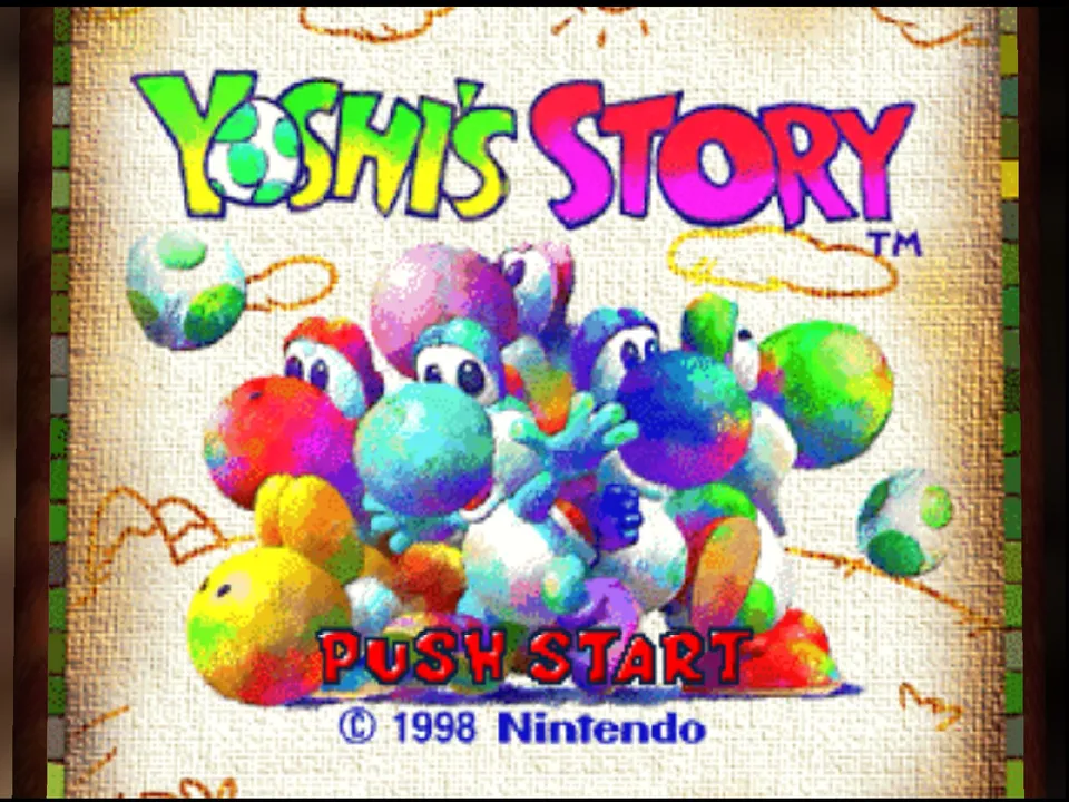 Yoshi's Story screenshot