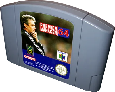 Premier Manager 64 cart