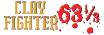 Clay Fighter 63 1/3 logo