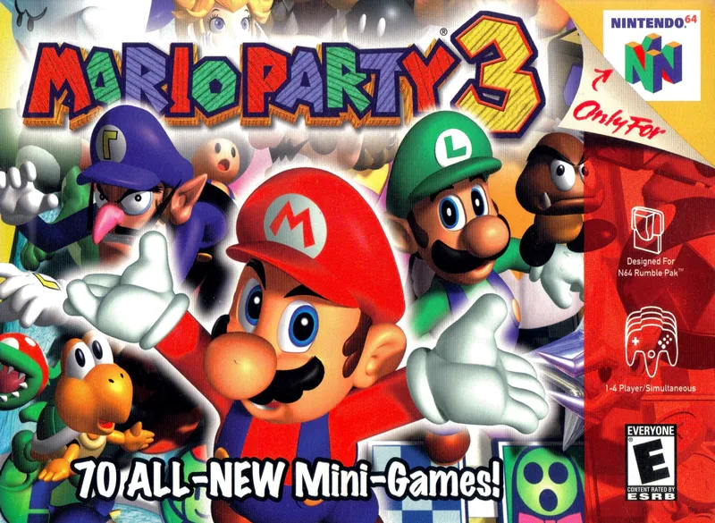 Mario Party 3 box art