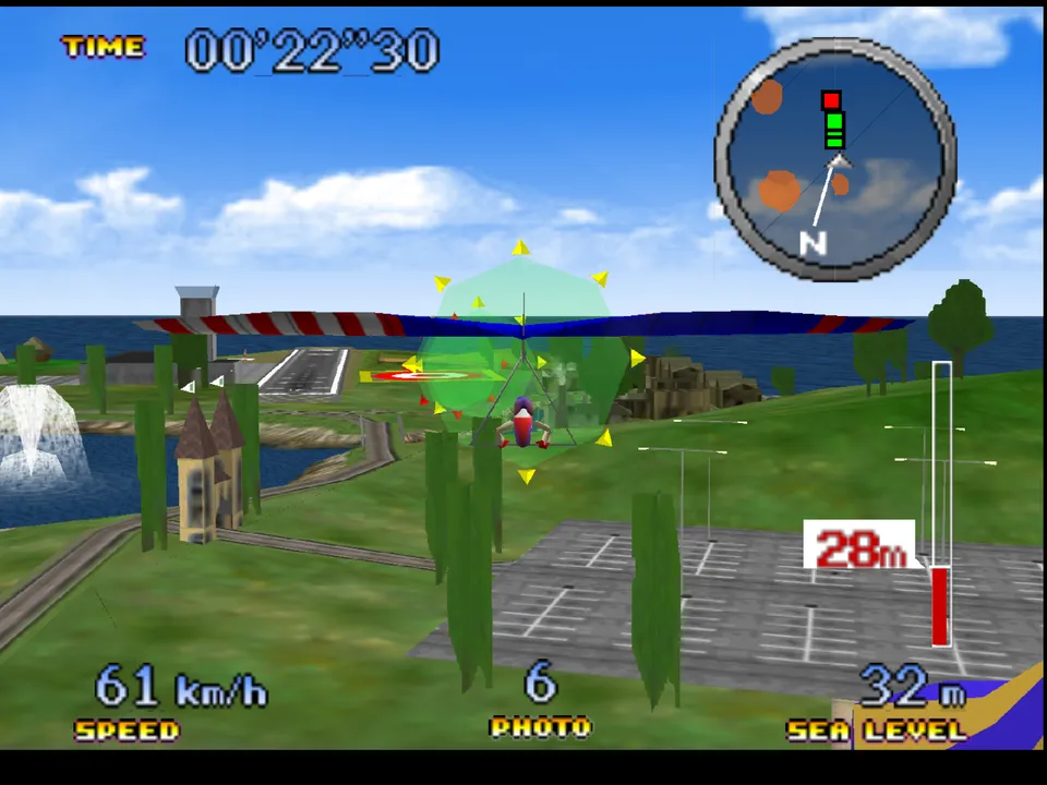 Pilotwings 64 screenshot