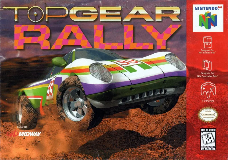 Top Gear Rally box art