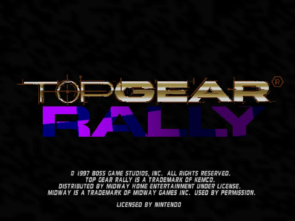 Top Gear Rally screenshot
