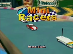 Mini Racers title screen