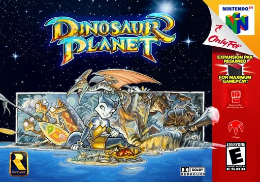 Backdrop artwork for Dinosaur Planet (USA) (Proto) (2000-12-01)