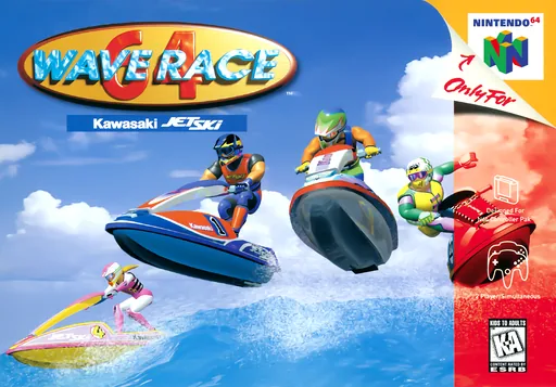 Backdrop artwork for Wave Race 64 - Kawasaki Jet Ski