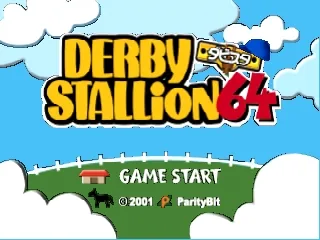 Derby Stallion 64 title screen