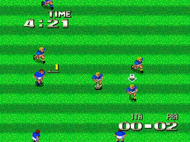 Backdrop artwork for Formation Soccer: Human Cup '90