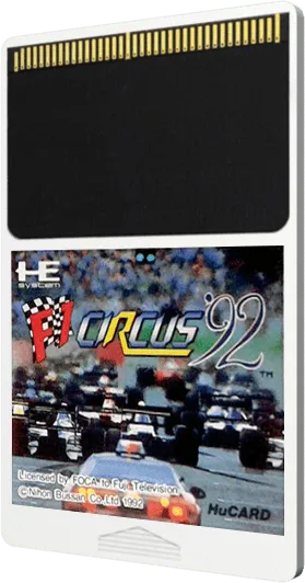 F1 Circus '92 cart