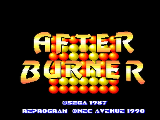 After Burner II screenshot