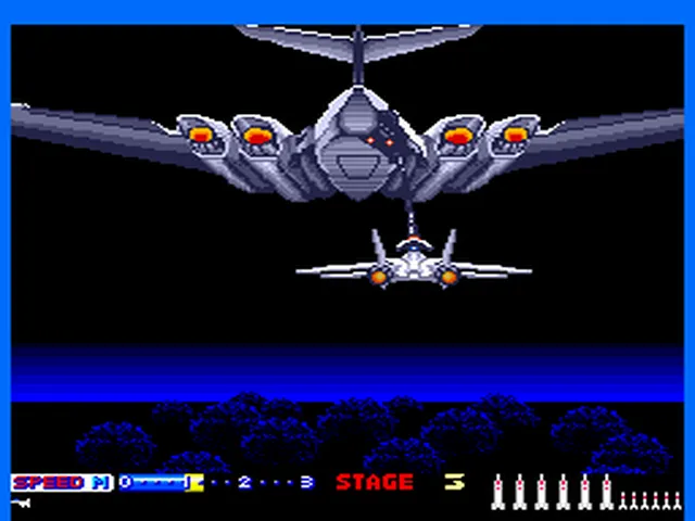 Backdrop artwork for After Burner II