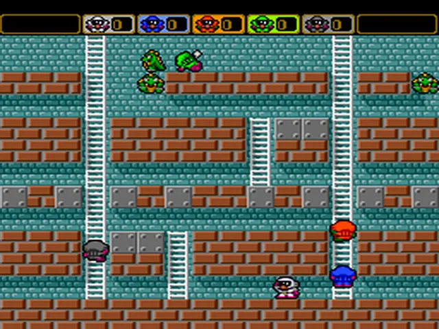 Backdrop artwork for Battle Lode Runner