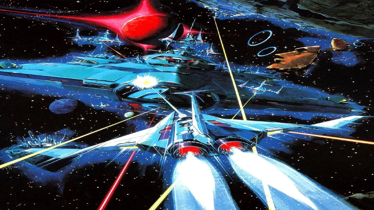 Backdrop artwork for Gradius