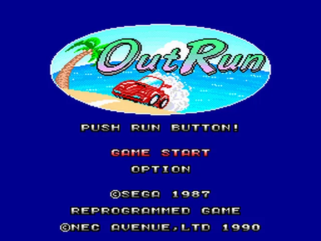 Out Run screenshot