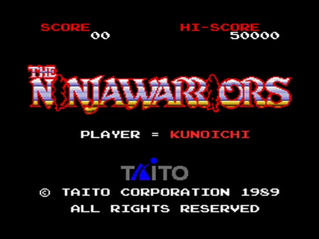 The Ninja Warriors screenshot