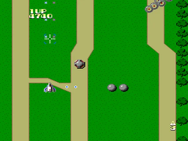 Backdrop artwork for Xevious: Fardraut Saga