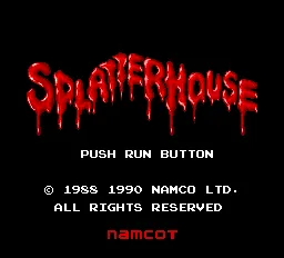 Splatterhouse screenshot