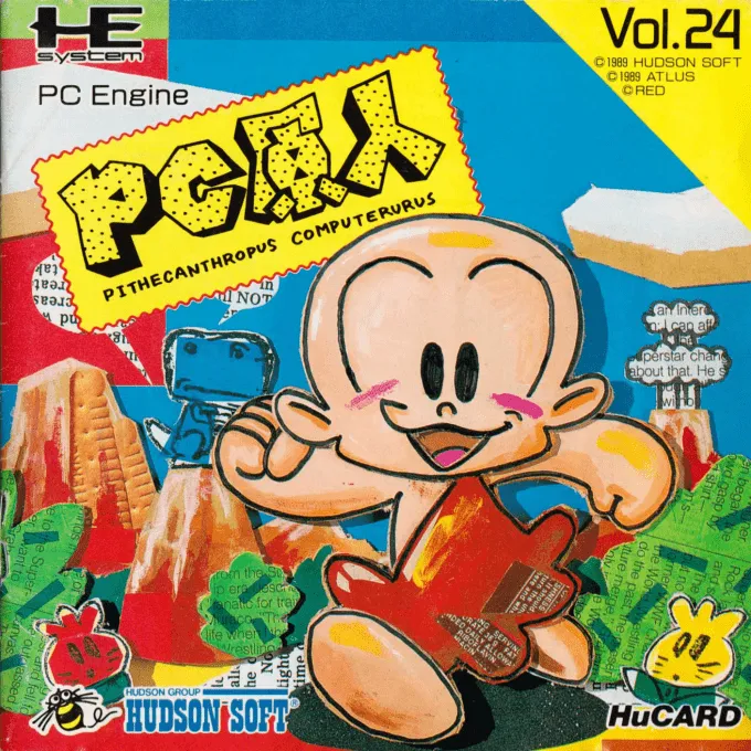 PC Genjin: Pithecanthropus Computerurus box art