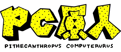 PC Genjin: Pithecanthropus Computerurus logo