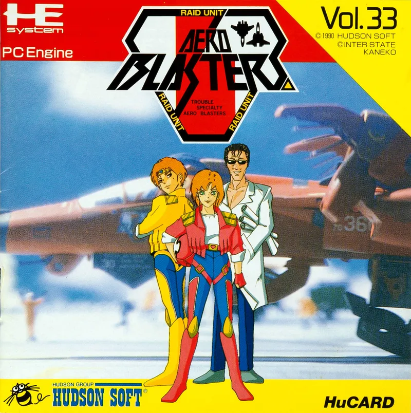 Aero Blasters box art