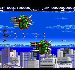 Backdrop artwork for Aero Blasters