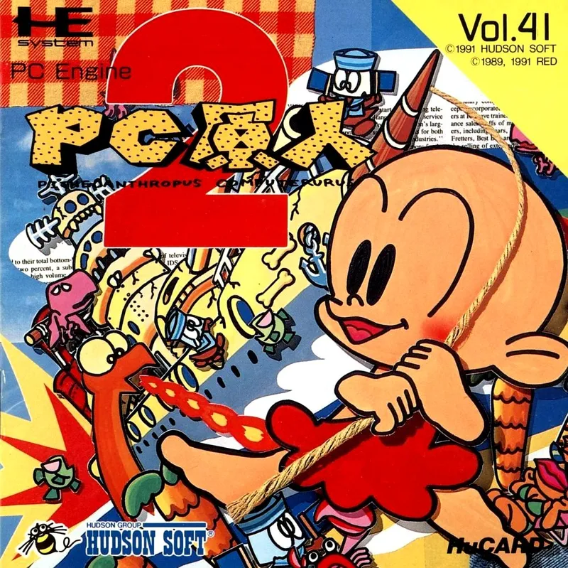 Bonk's Revenge box art