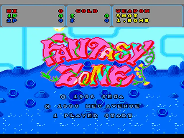 Fantasy Zone screenshot
