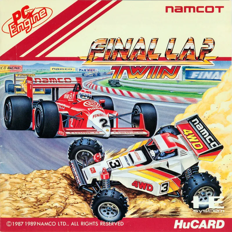 Final Lap Twin box art