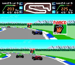 Backdrop artwork for Final Lap Twin