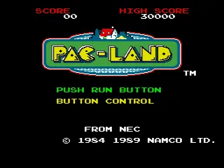 Pac-Land screenshot