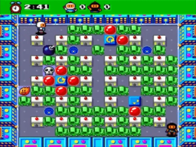 Backdrop artwork for Bomberman '93