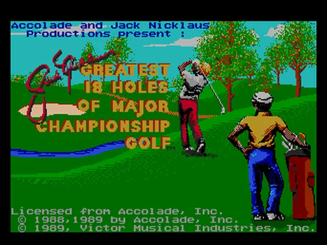 Jack Nicklaus: Turbo Golf screenshot